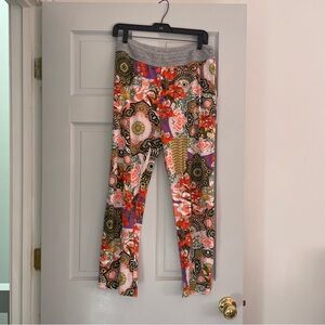 Anthropologie Colorful Patterned Pajama Pants